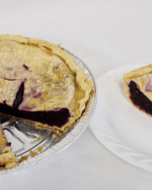 Blueberry pie