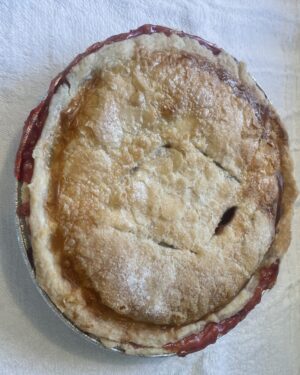 Strawberry-Rhubarb Pie